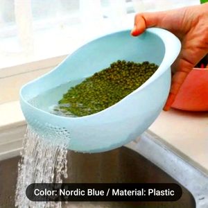 Rice washing bowl/ vegetable washing bowl/ strainer/ kitchen gadgets